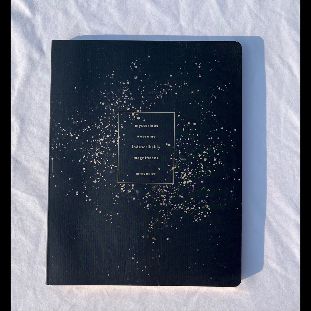 "...mysterious, awesome, indescribably magnificent..." Journal